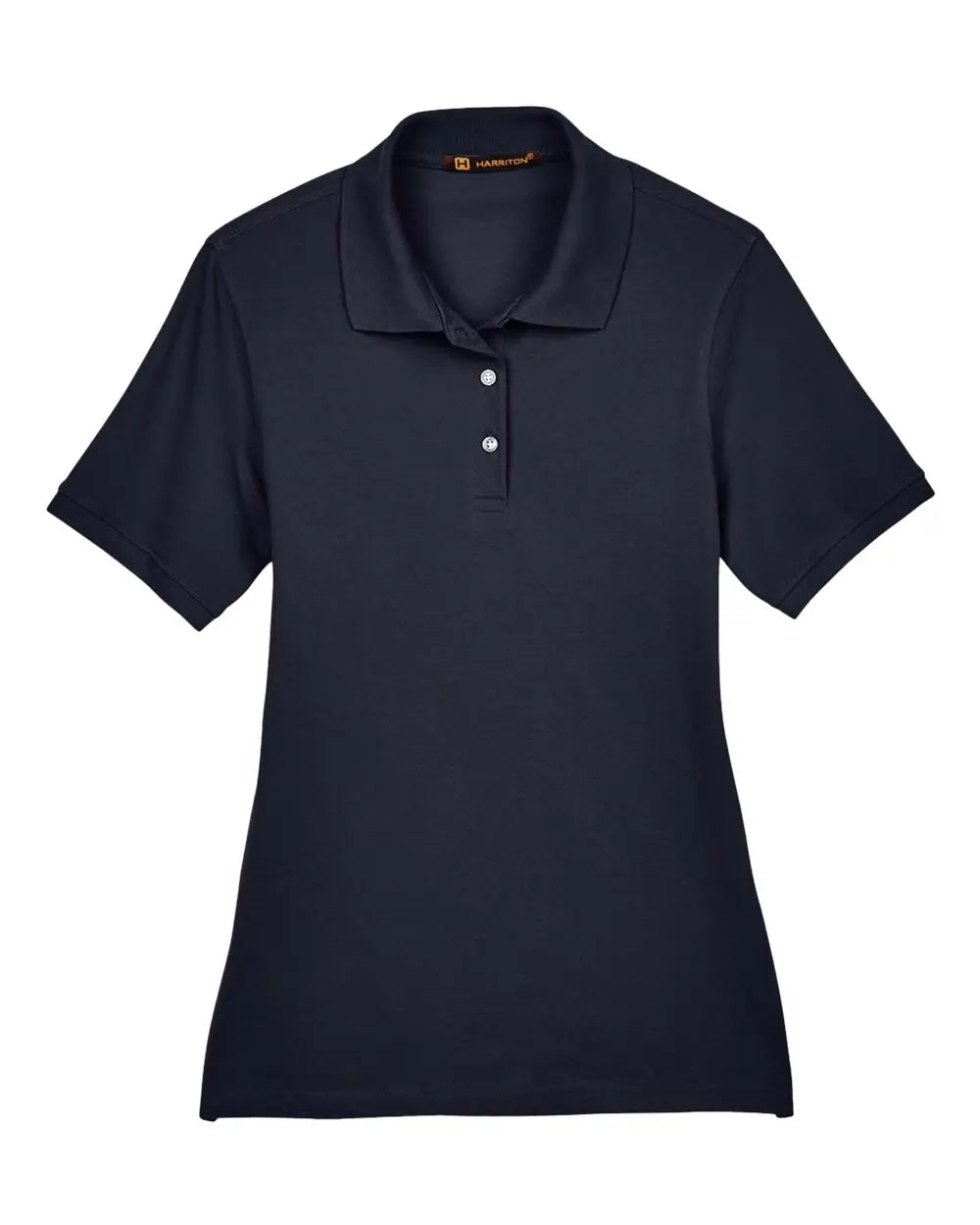 Harriton M265w Women’s Easy Blend Polo - Navy - Ladies Xs