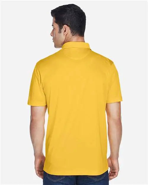 Harriton M315 Men’s Polyester Jersey Polo - Gold