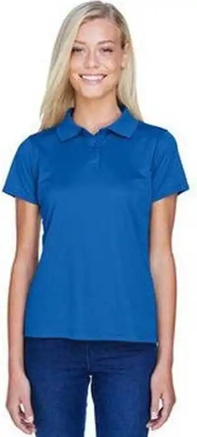 Harriton M315w Ladies’ 4 Oz Polytech Polo True Royal