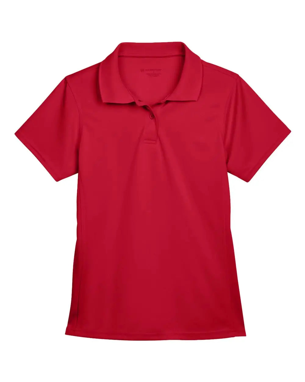 Harriton M315w Women’s Polyester Jersey Polo - Red