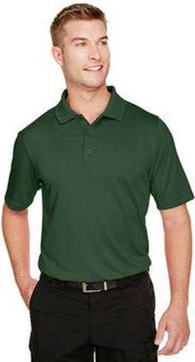 Harriton M348 Men’s Advantage Snag Protection Plus Il Polo - Dark Green