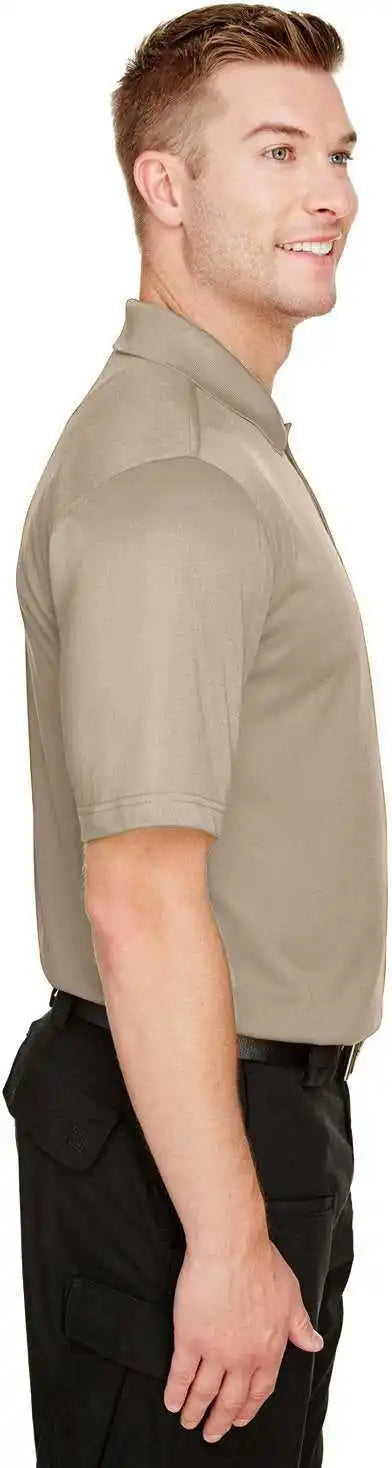 Harriton M348 Men’s Advantage Snag Protection Plus Il Polo - Khaki