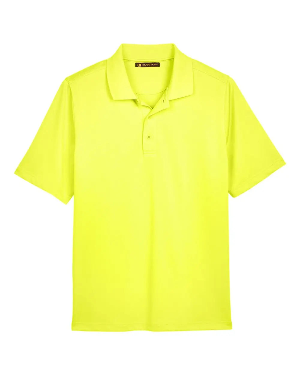 Harriton M348 Men’s Advantage Snag Protection Plus Polo - Safety Yellow - s