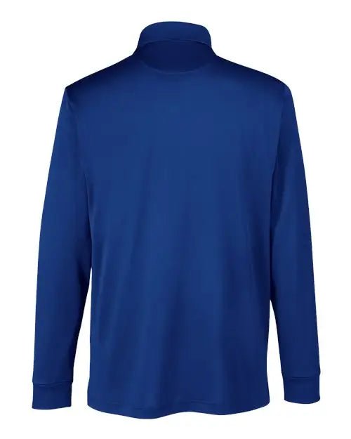 Harriton M348lt Men’s Tall Advantage Long Sleeve Snag Protection Plus Il Polo - True Royal
