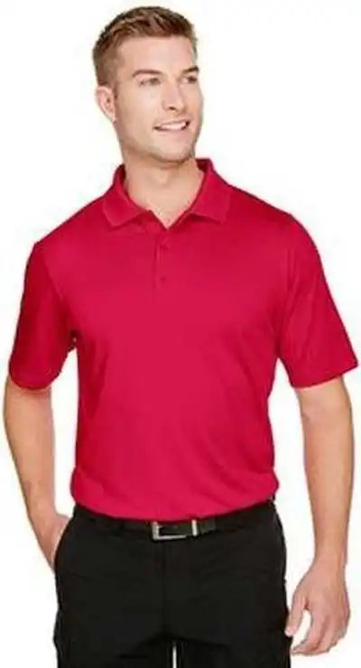 Harriton M348t Men’s Tall Advantage Snag Protection Plus Il Polo - Red