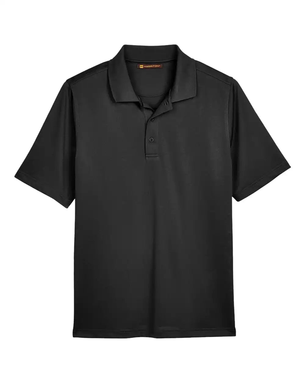 Harriton M348t Men’s Tall Advantage Snag Protection Plus Il Polo - Black - Lt