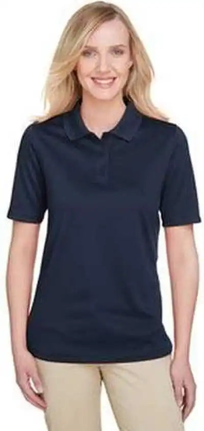 Harriton M348w Ladies’ Advantage Snag Protection Plus Il Polo Dark Navy