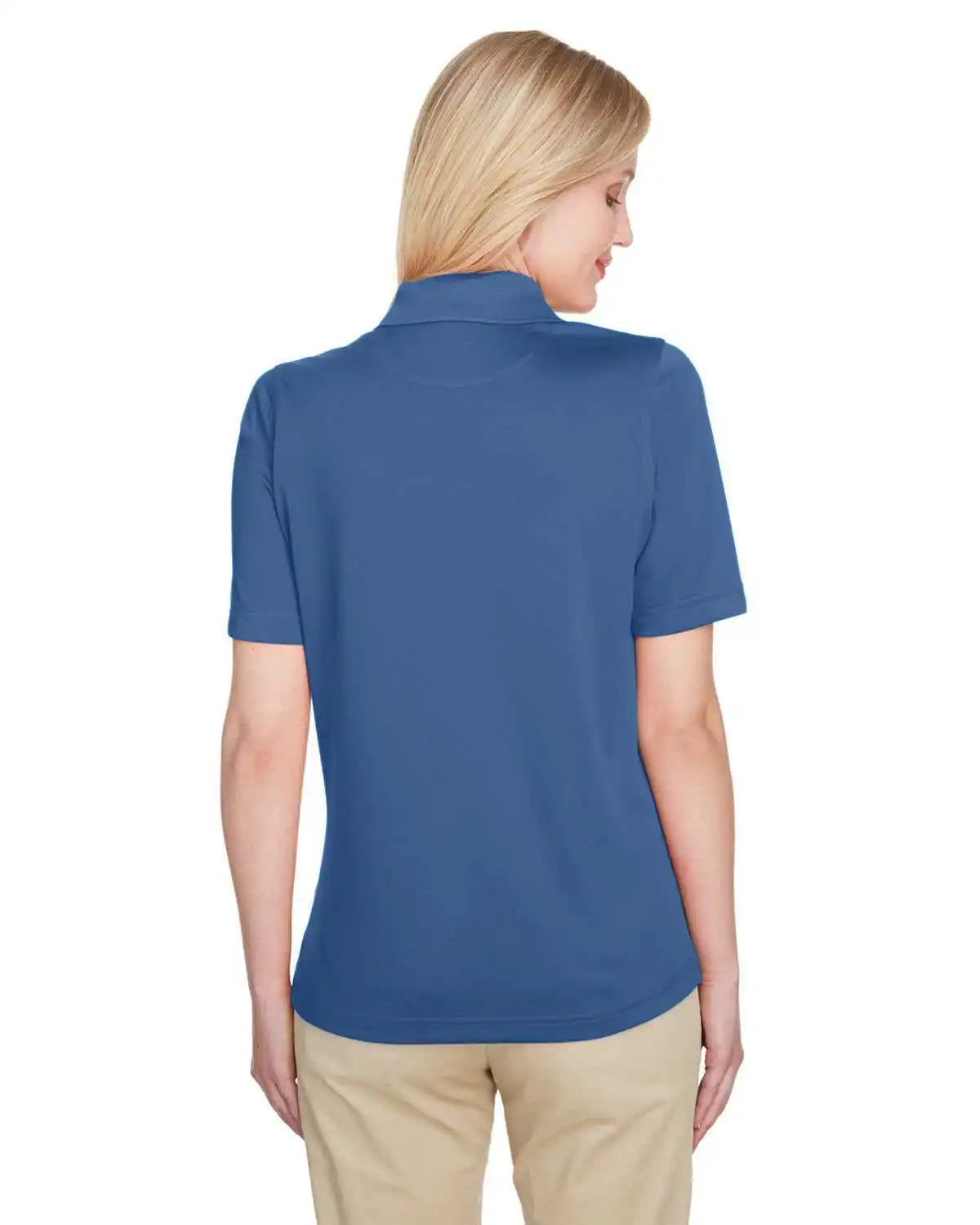 Harriton M348w Ladies’ Advantage Snag Protection Plus Il Polo - Pool Blue