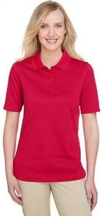 Harriton M348w Ladies’ Advantage Snag Protection Plus Il Polo - Red