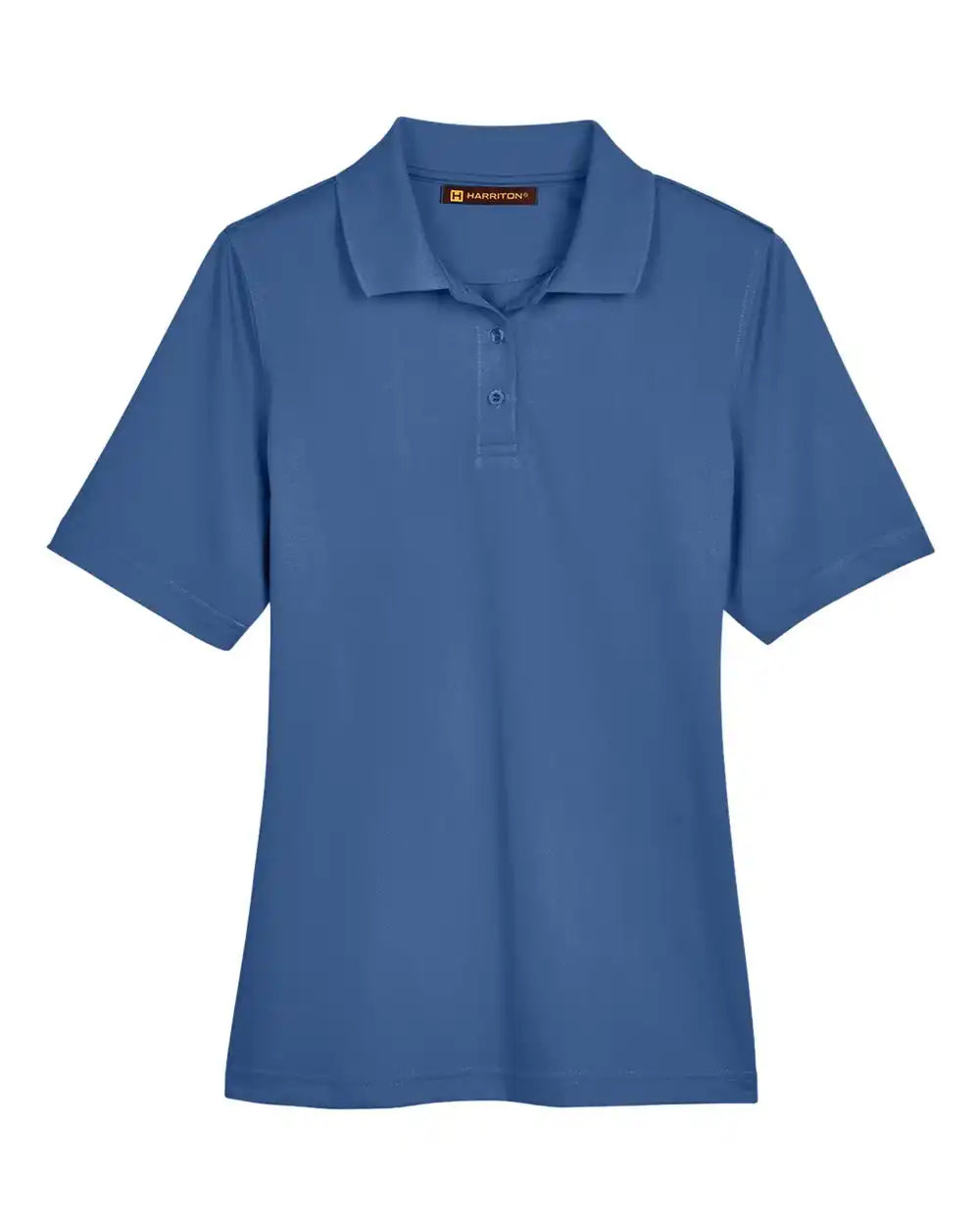 Harriton M348w Women’s Advantage Snag Protection Plus Polo - Pool Blue - Xs