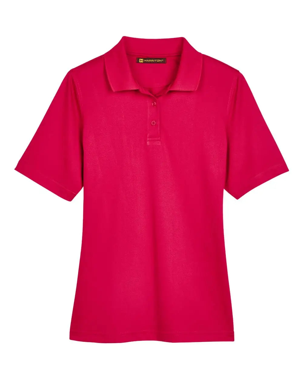 Harriton M348w Women’s Advantage Snag Protection Plus Polo - Red - Xs
