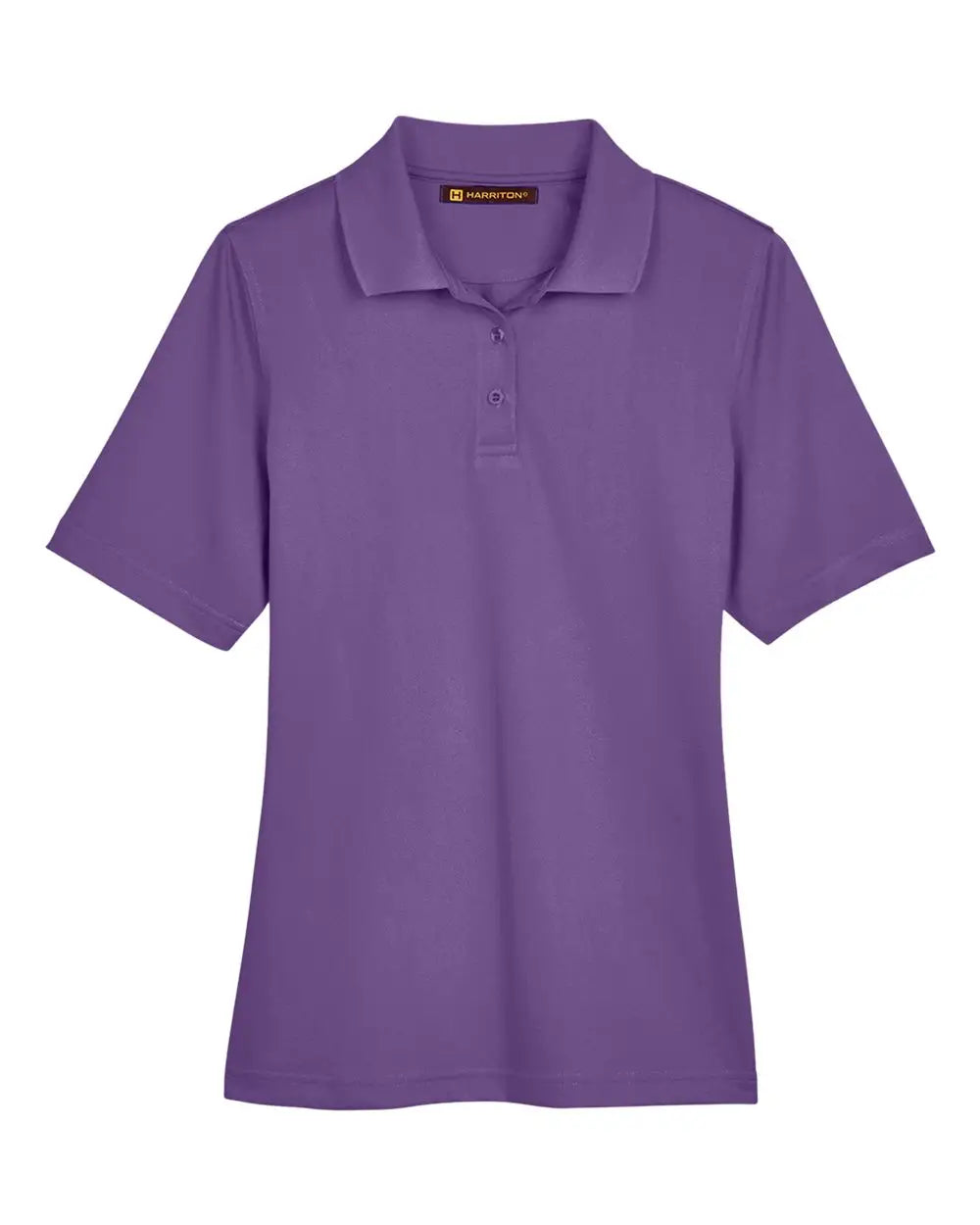 Harriton M348w Women’s Advantage Snag Protection Plus Polo - Team Purple - Xs