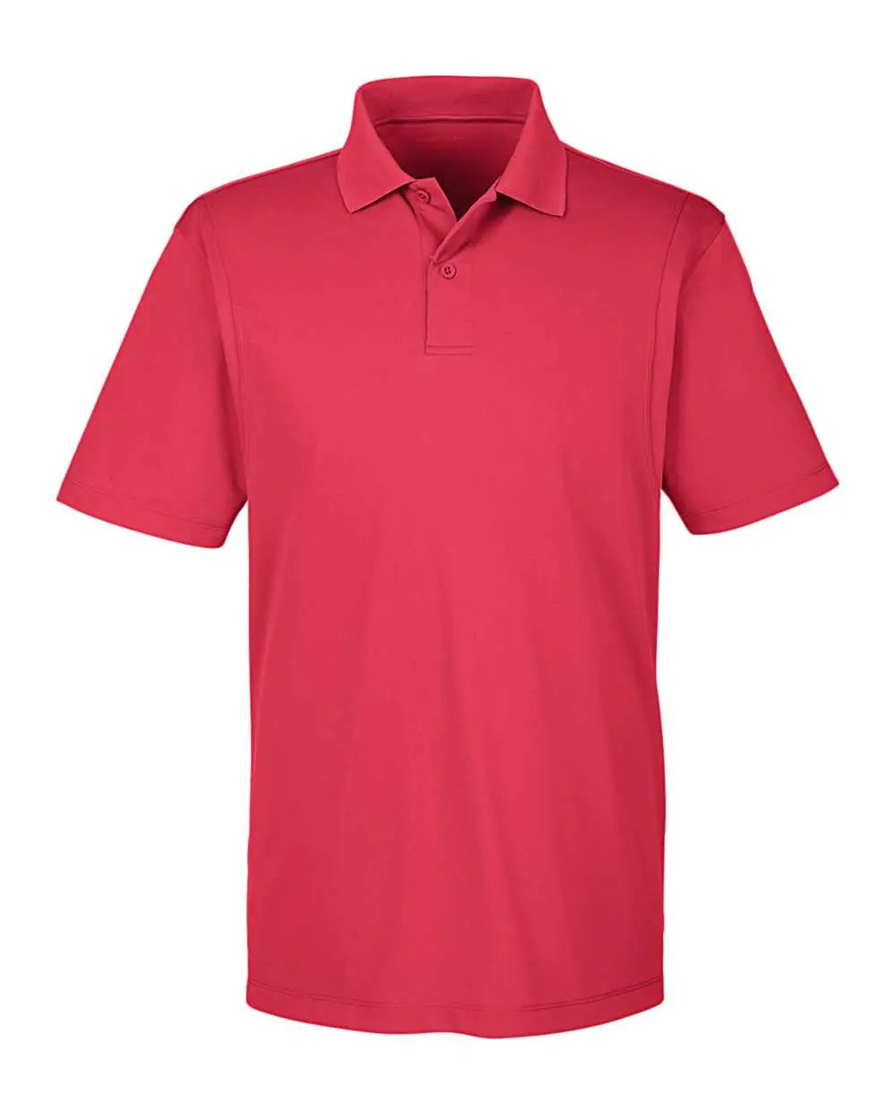 Harriton M354 Men’s Micro Piqu Polo - Red - Adult Xs