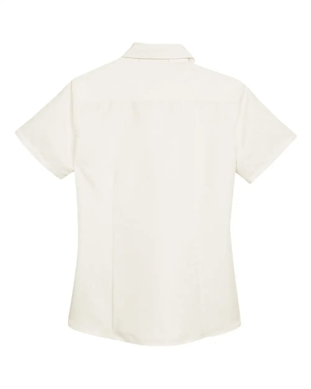 Harriton M560w Women’s Barbados Textured Camp Shirt - Cream - Xs