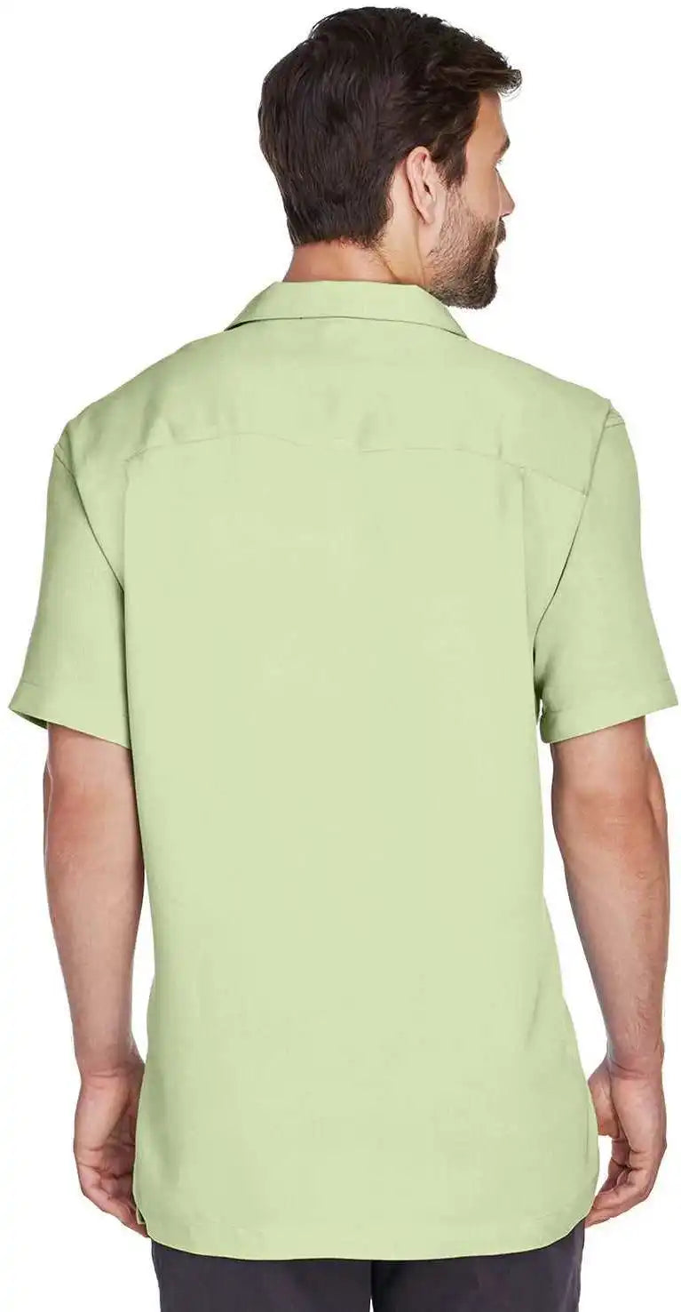 Harriton M570 Men’s Bahama Cord Camp Shirt - Green Mist - Adult l