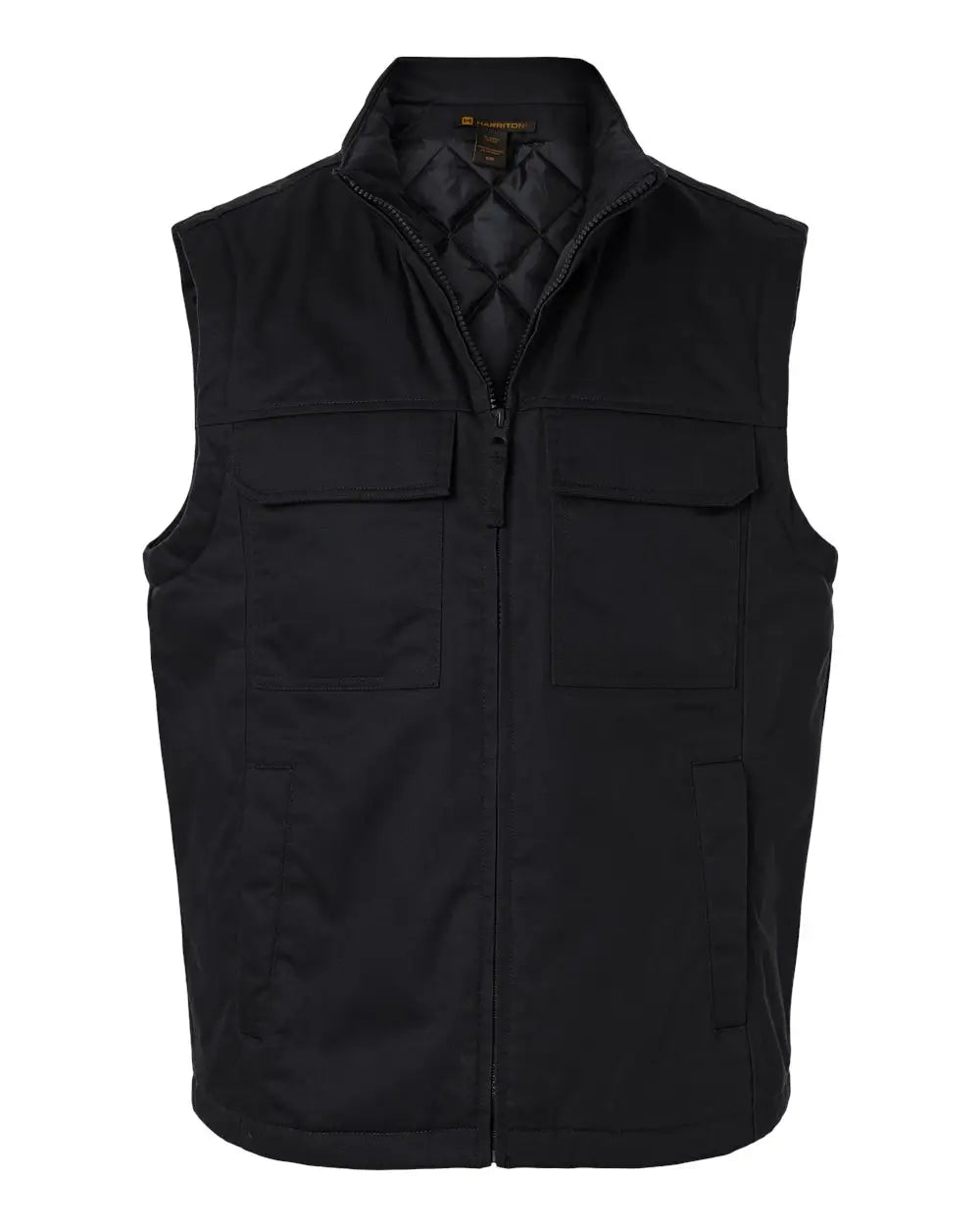 Harriton M723 Climabloc Station Vest - Black - Adult Xs
