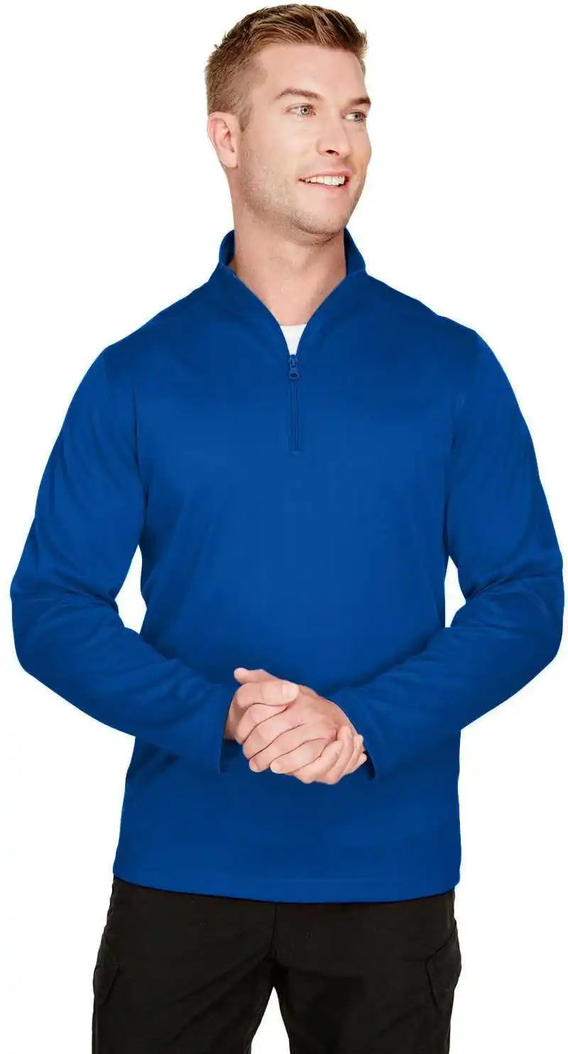 Harriton M748 Men’s Advantage Snag Protection Plus Il Quarter-zip - True Royal