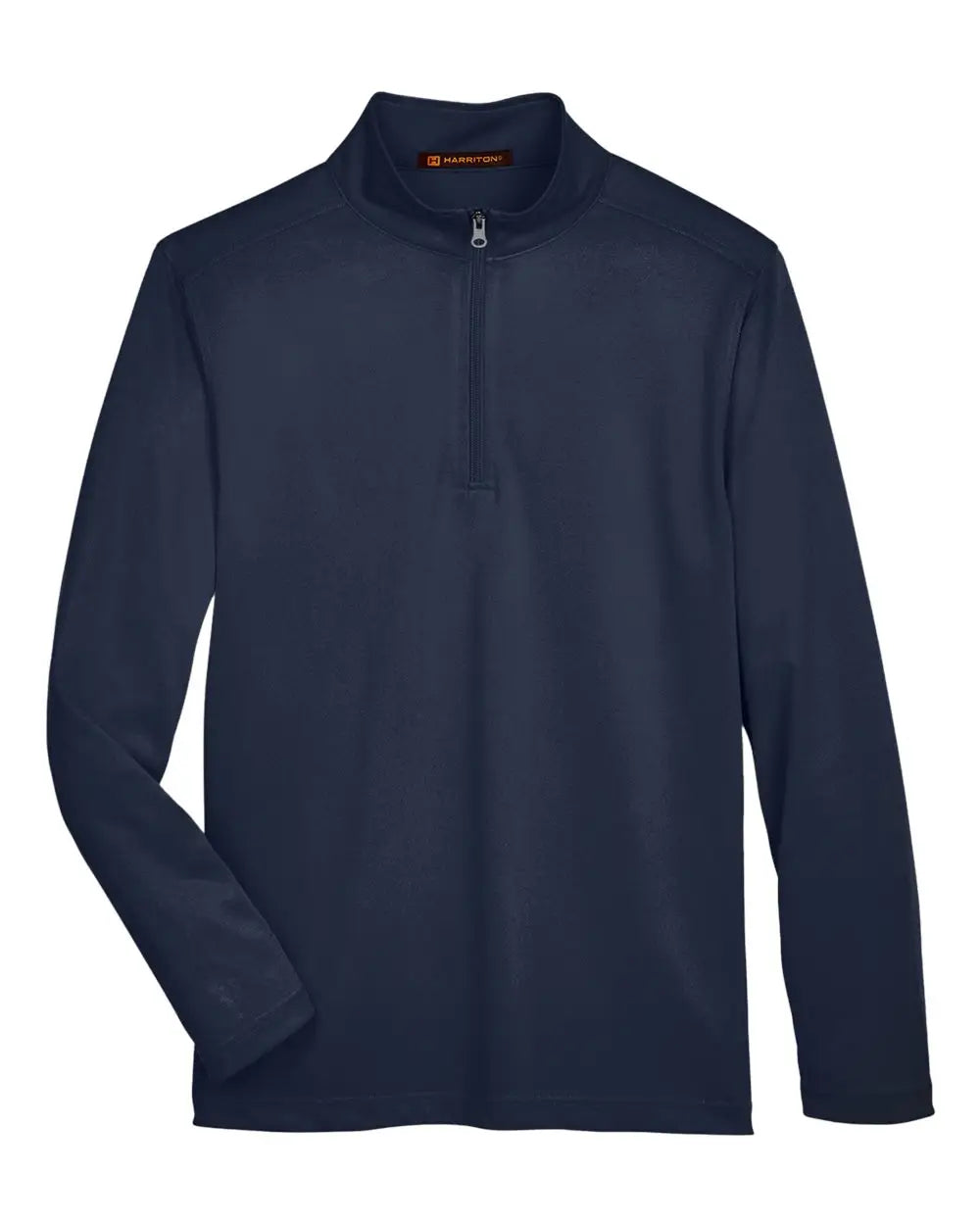 Harriton M748 Men’s Advantage Snag Protection Plus Quarter-zip Pullover - Dark Navy - s