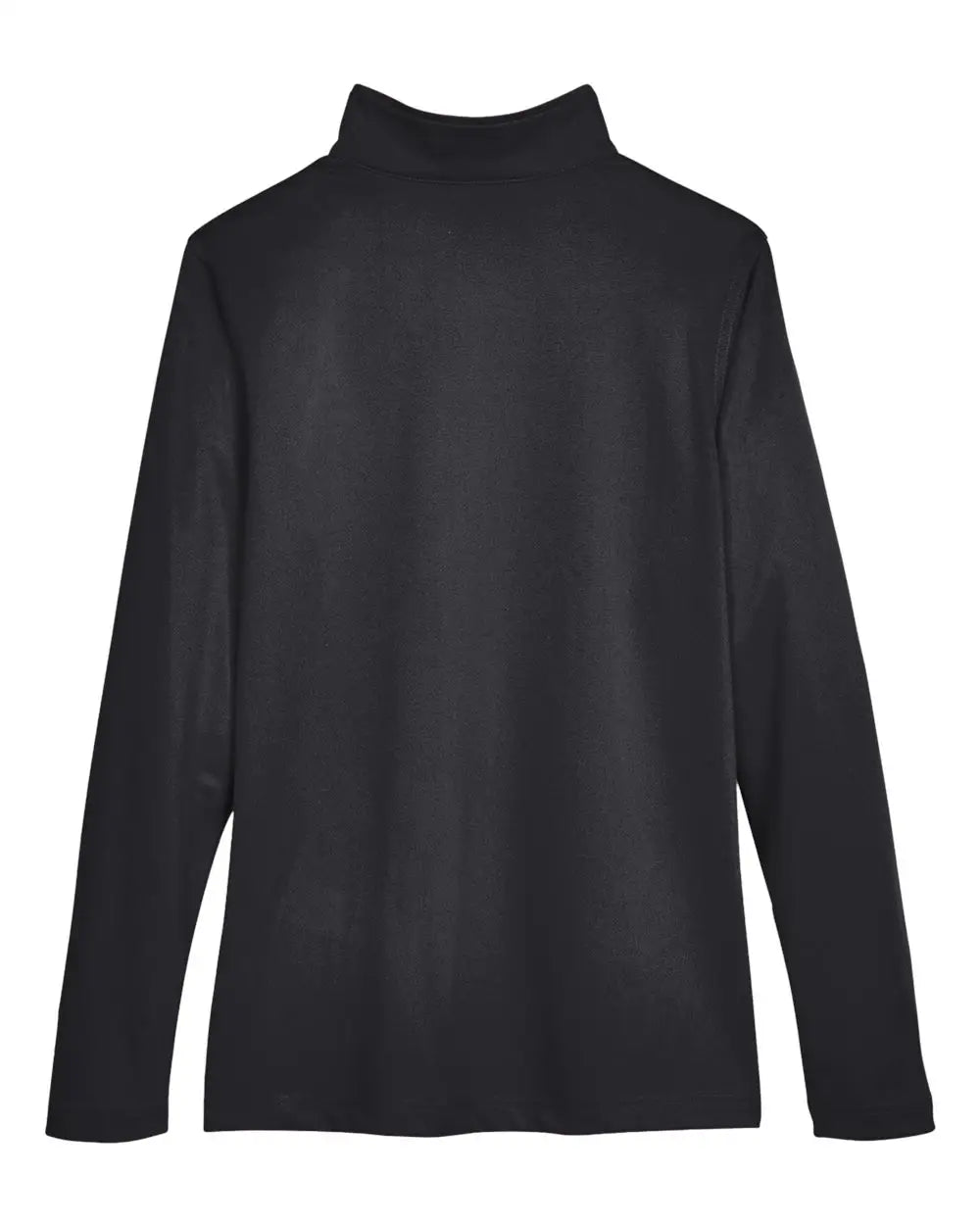 Harriton M748w Women’s Advantage Snag Protection Plus Quarter-zip Pullover - Black - Xs