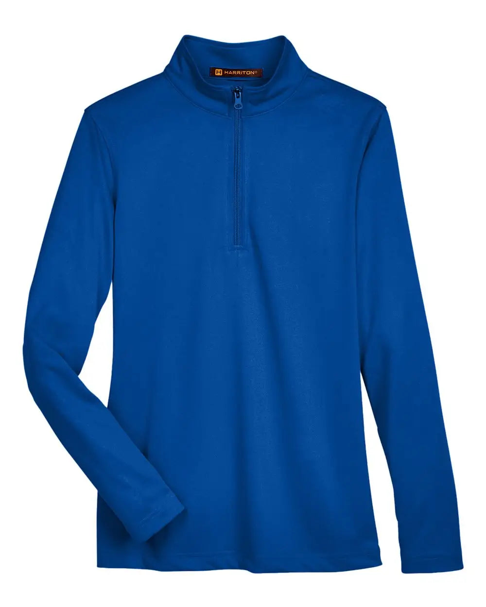 Harriton M748w Women’s Advantage Snag Protection Plus Quarter-zip Pullover - True Royal - Xs