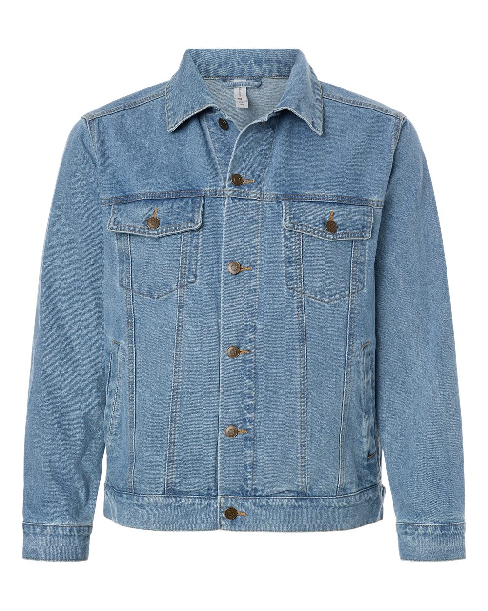 Harriton M75 Men’s Cooper Denim Jacket - Light