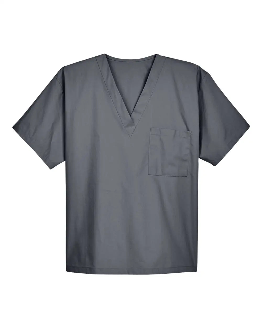Harriton M897 Unisex Restore Scrub Top - Dark Charcoal
