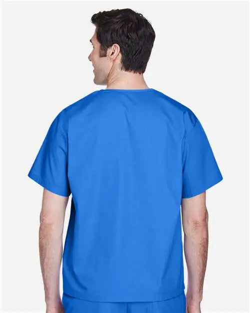 Harriton M897 Unisex Restore Scrub Top - True Royal
