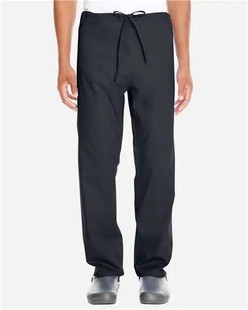 Harriton M898 Unisex Restore Scrub Bottom - Black