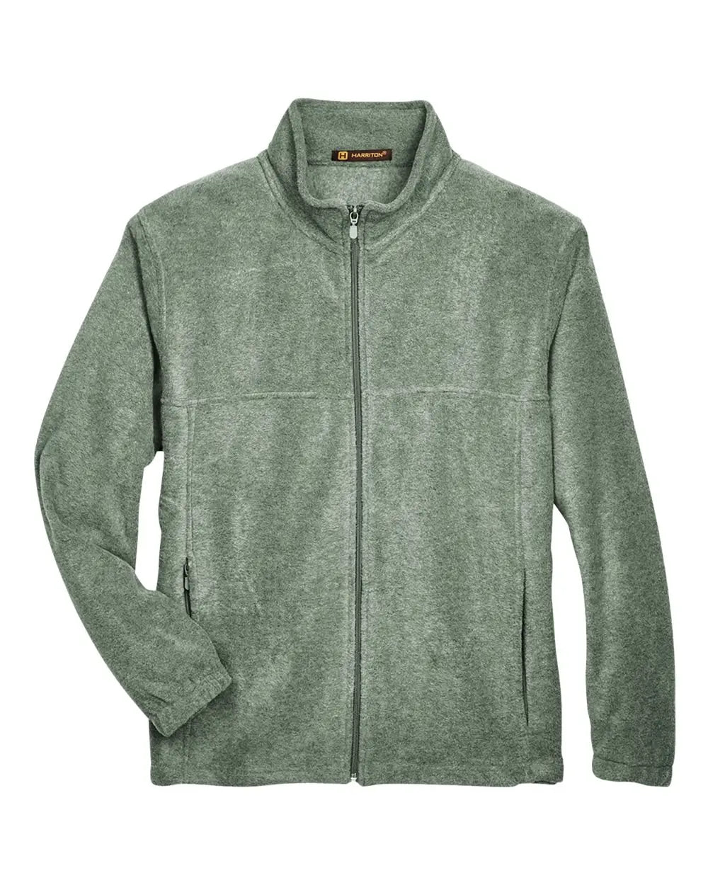 Harriton M990 Men’s Full-zip Fleece - Dill