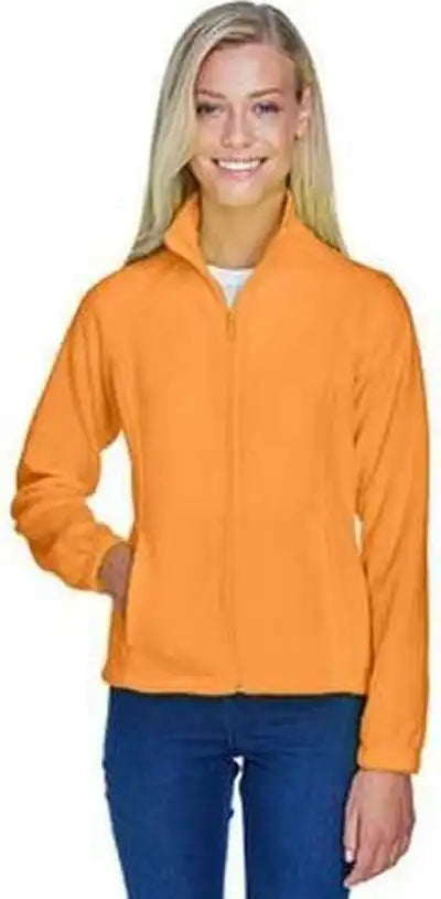 Harriton M990w Ladies’ 8 Oz Full-zip Fleece - Safety Orange