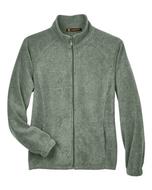 Harriton M990w Women’s Full-zip Fleece - Dill