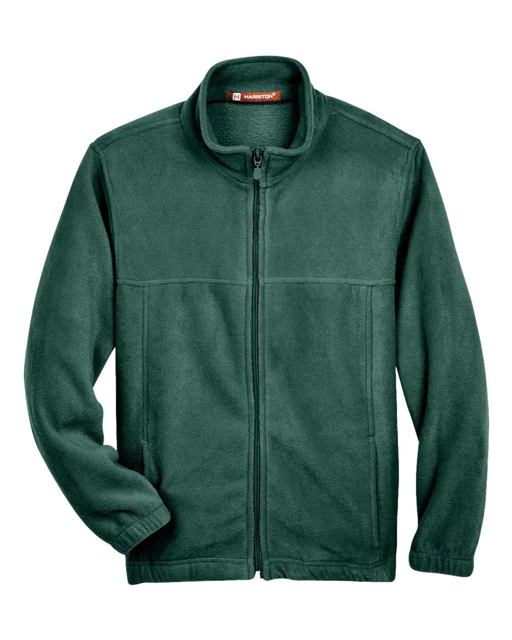 Harriton M990y Youth Full-zip Fleece - Hunter