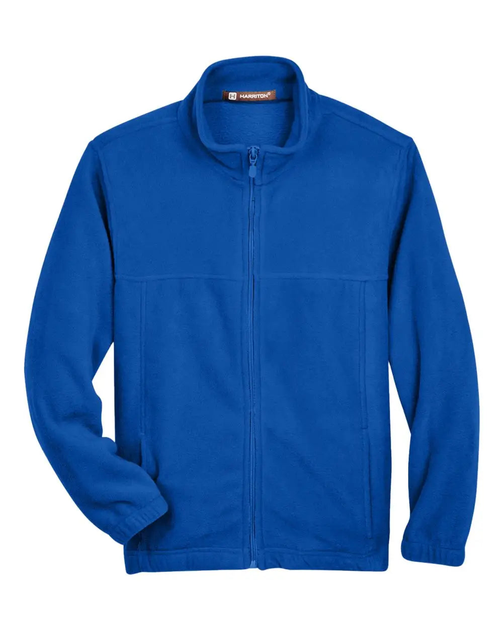 Harriton M990y Youth Full-zip Fleece - True Royal