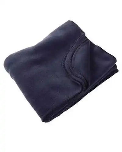 Harriton M999 127 Oz Fleece Blanket - Navy