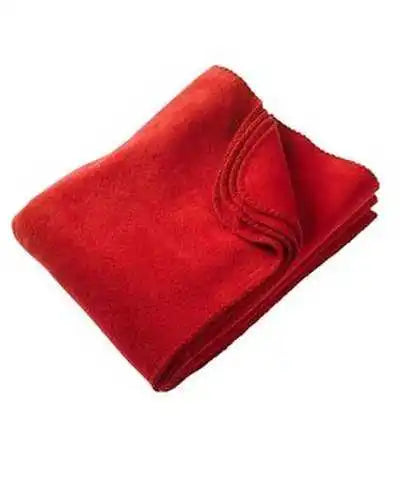Harriton M999 127 Oz Fleece Blanket - Red