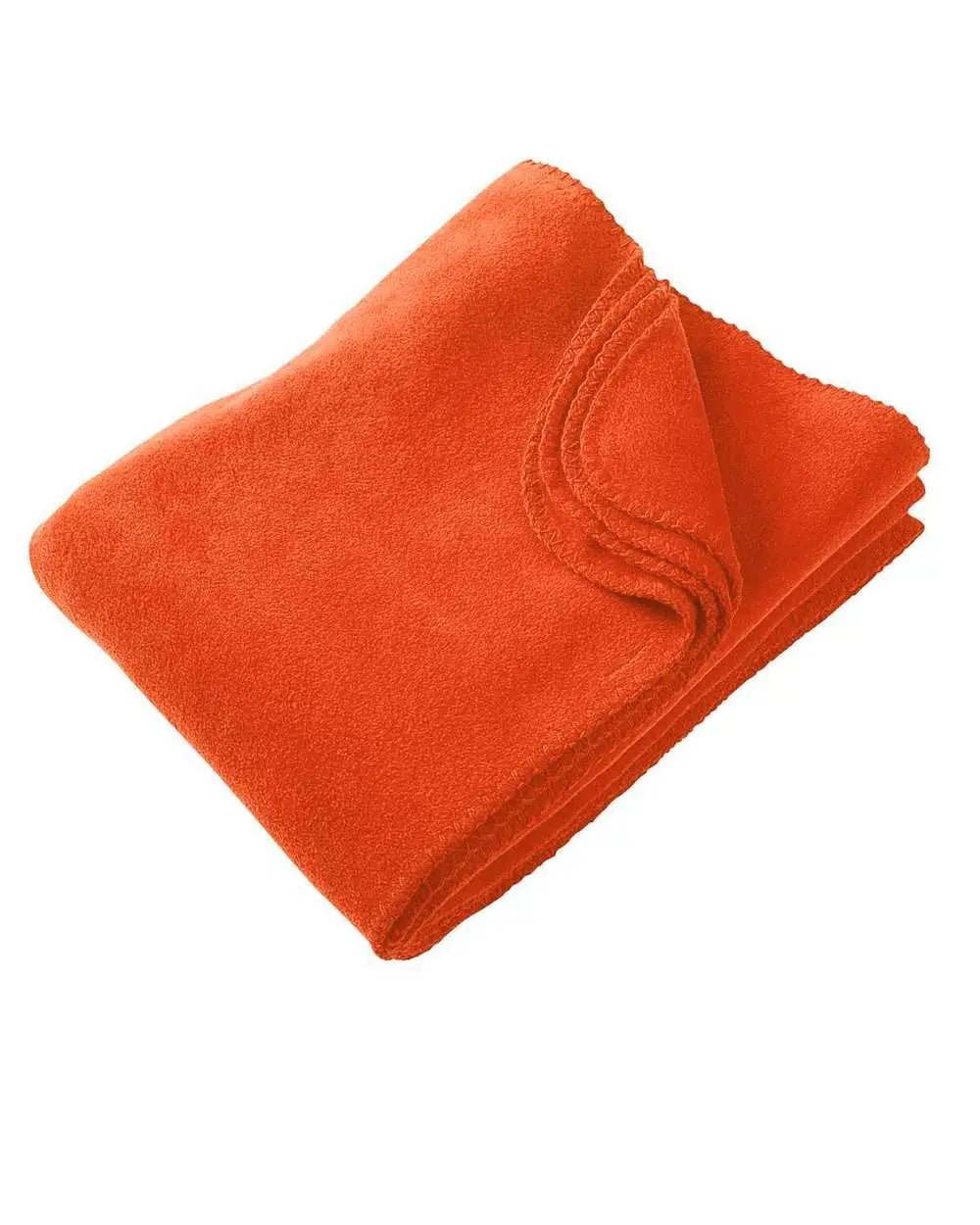 Harriton M999 Fleece Blanket - Orange - one Size Fits Most