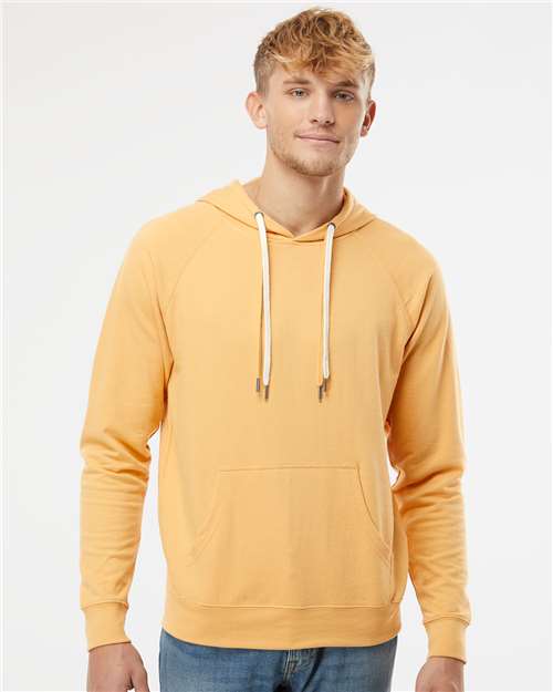 Harvest Gold Icon Lightweight Loopback Terry Hooded Sweatshirt - SS1000