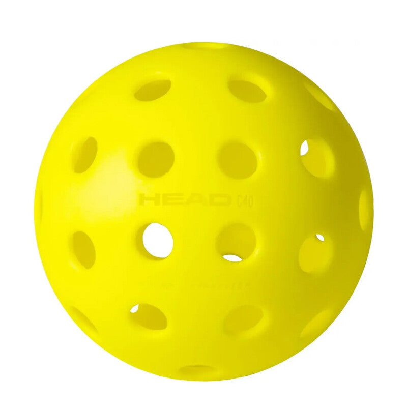 Head Championship 40 Outdoor Pickleballs (3x) - Yel / Os