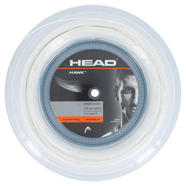 Head Hawk 17g Reel 660’ (black) - Wht / Os