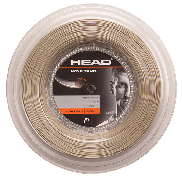Head Lynx Tour 16g Reel 660’ (grey)