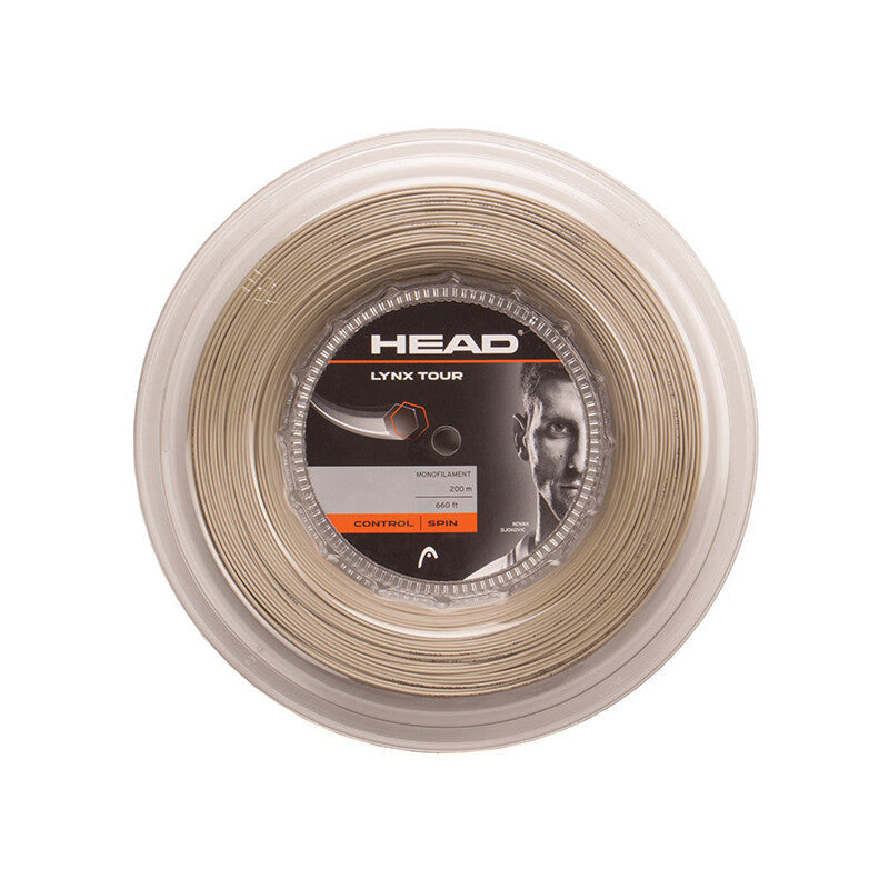 Head Lynx Tour 16g Reel 660’ (grey)