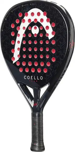 Head Padel Coello Team 2025 - Black Orange Charcoal