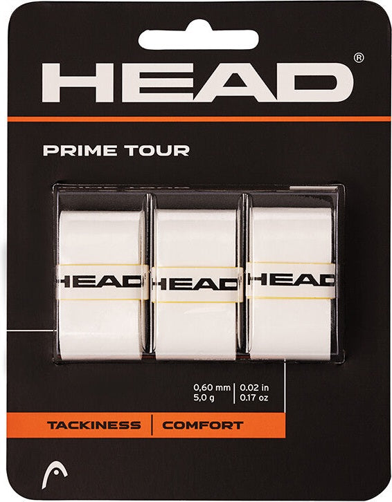 Head Prime Tour Overgrip (3x) - White