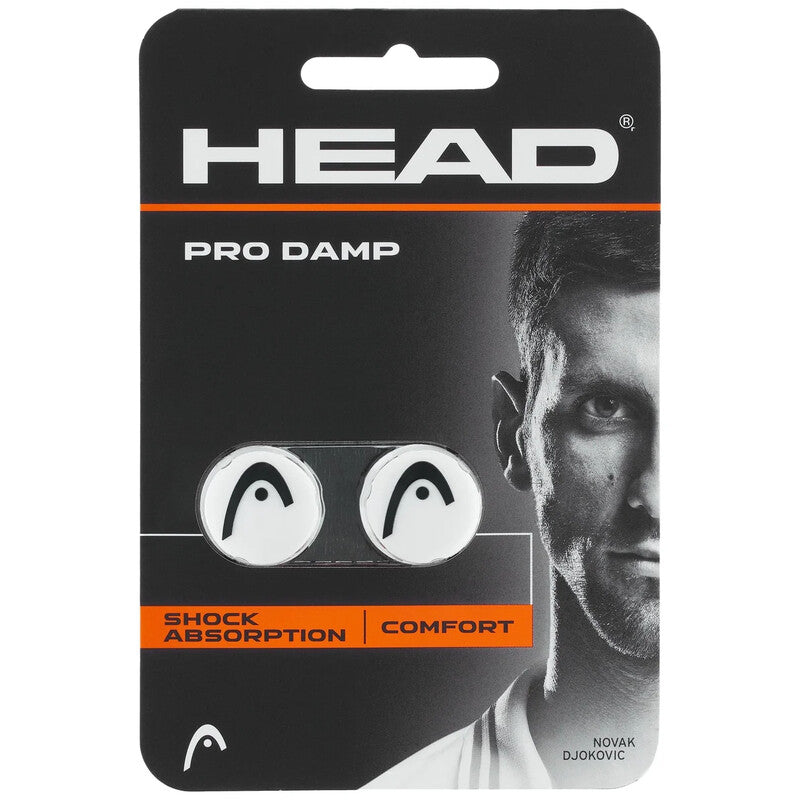 Head Pro Damp Tennis Dampener (2x) (black) - Wh/bk / Os