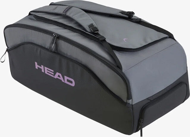Head Pro x 9-racquet Duffle Bag l (2025) - Black Gray