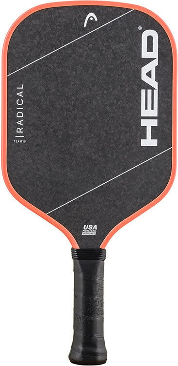 Head Radical Team 15 2026 Pickleball Paddle - Black Orange