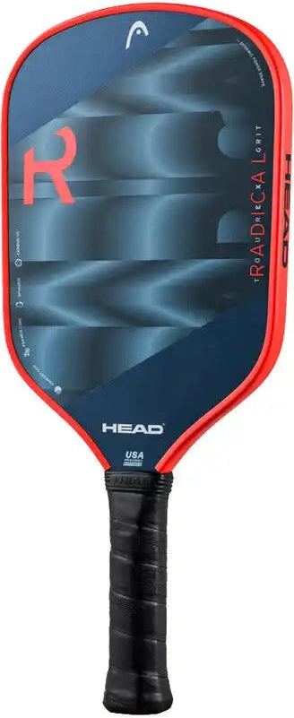 Head Radical Tour Grit Ex Pickleball Paddle - Black