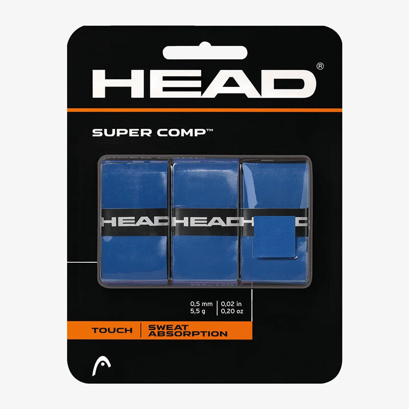 Head Supercomp Overgrip (3x) (black)
