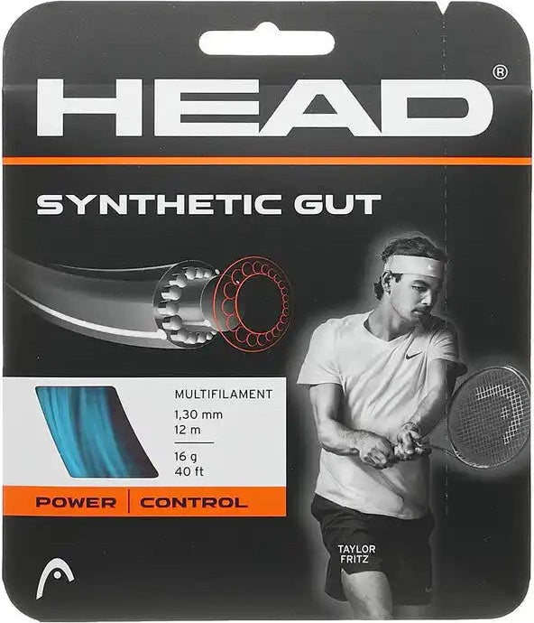 Head Synthetic Gut 16g Tennis String - Yellow - 16