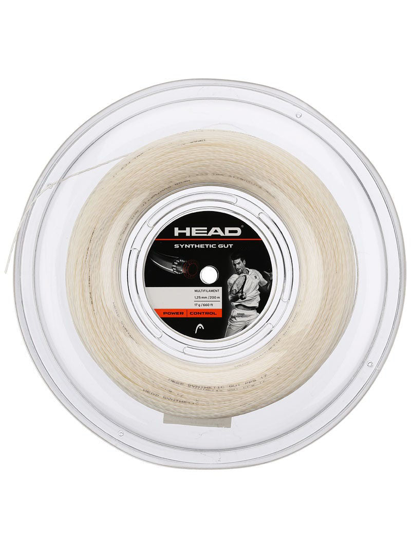 Head Synthetic Gut 17g Reel 660’ (black)